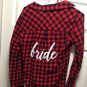 BRIDE flannel